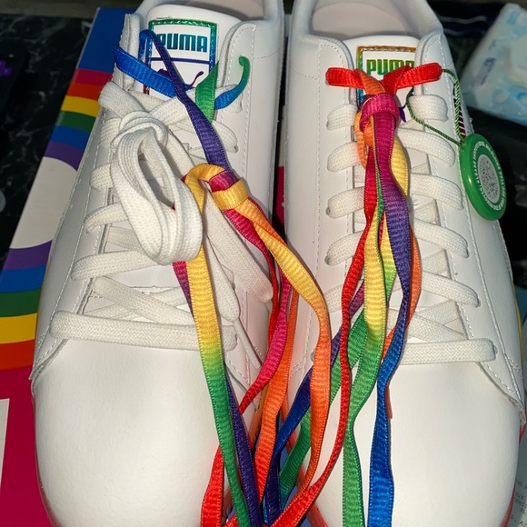 🆕Puma Clyde Pride Sz 13, FULLY AUTHENTICATED! - Picture 9 of 9